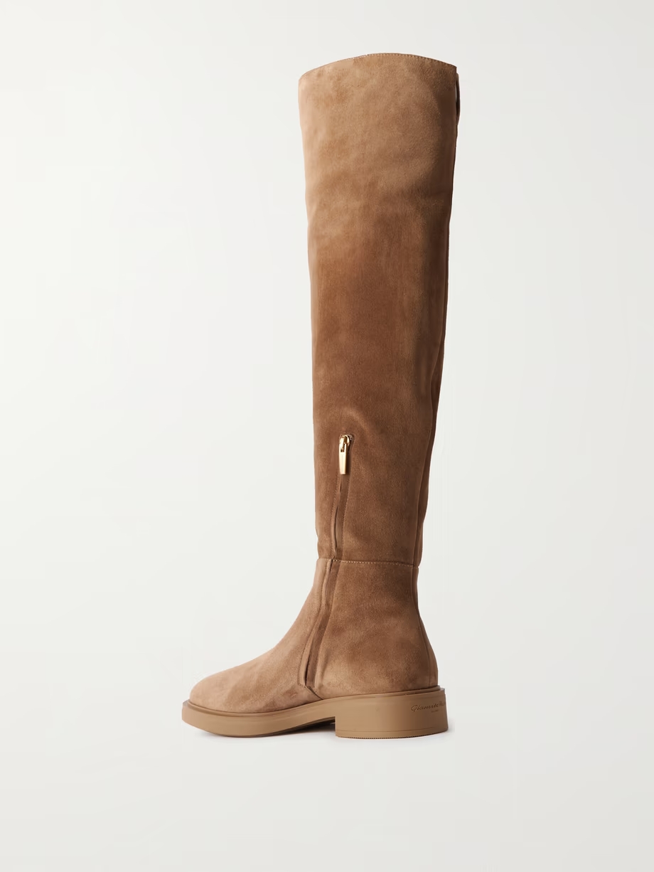 Suede over-the-knee boots Suede over-the-knee boots