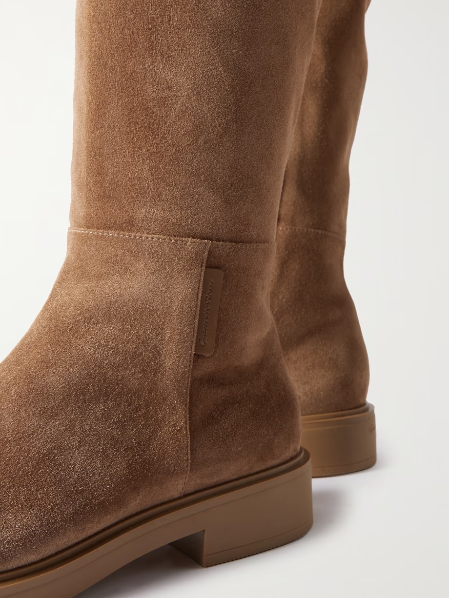 Suede over-the-knee boots Suede over-the-knee boots
