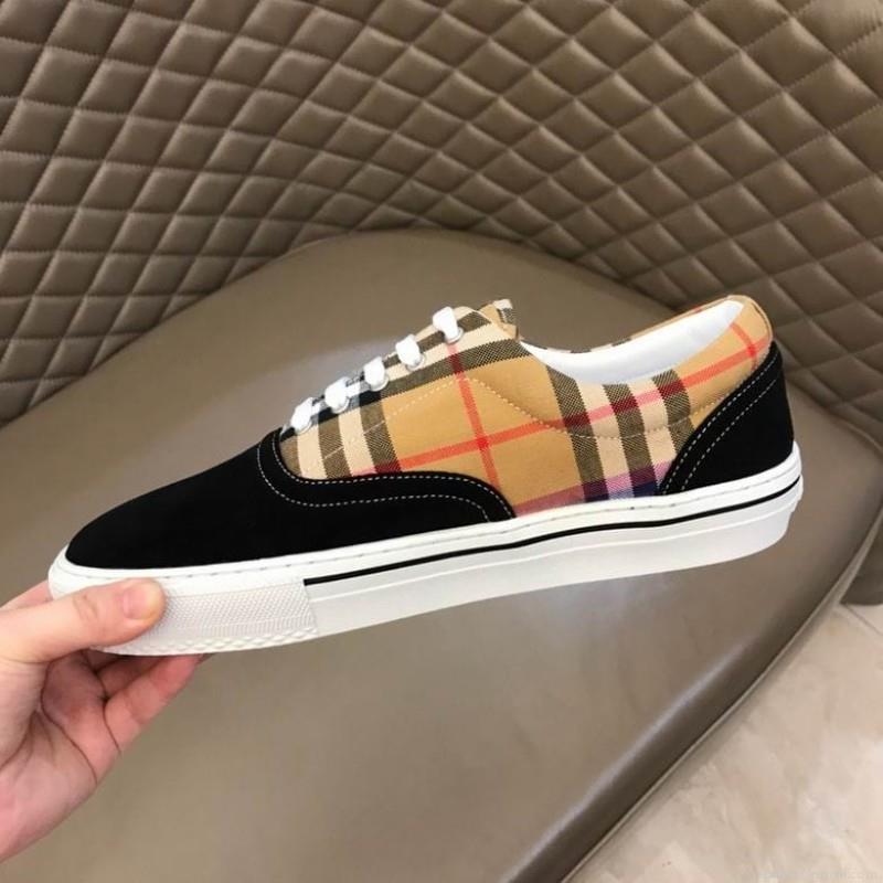 2022 Burberry Man low Cut 1216 Burberry sz38-45 1C n1010