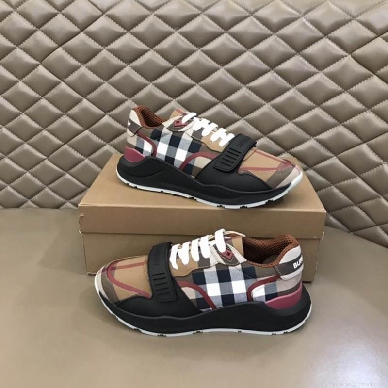 2022 Burberry Man low Cut 1216 Burberry sz38-44 1C n1002