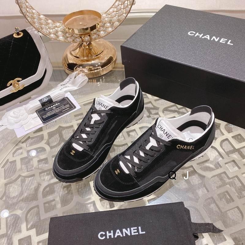 Chanel Chanel Low Cut Man Ts Chanel sz35-40 5C XJ0701