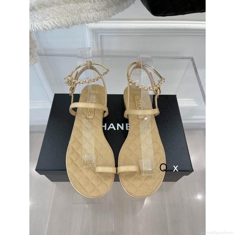 Chanel Chanel sandals woman Ts Chanel colors 041101 sz35-39JX