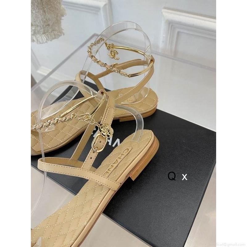 Chanel Chanel sandals woman Ts Chanel colors 041101 sz35-39JX