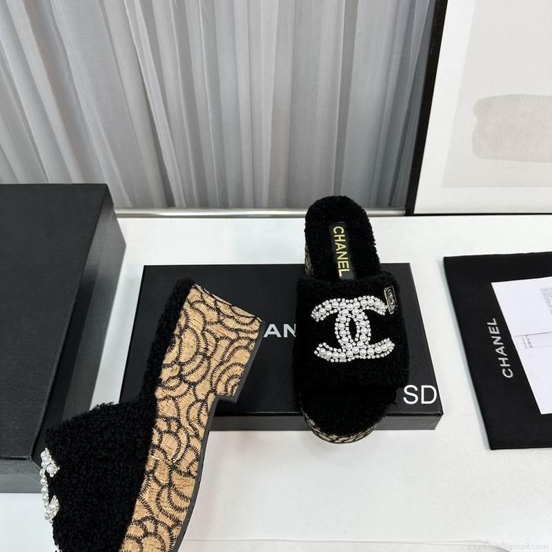 Chanel Chanel slippers woman Ts Chanel sz35-40 5C SD0903