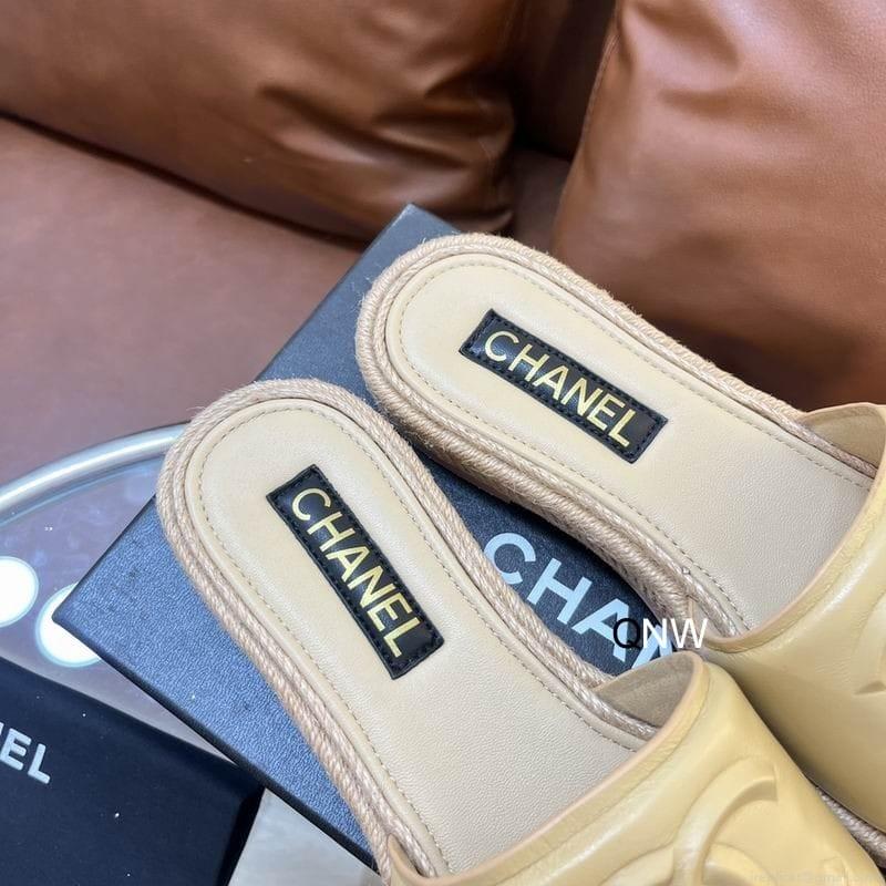 Chanel Chanel slippers woman Ts Chanel sz35-40 3C NW0302