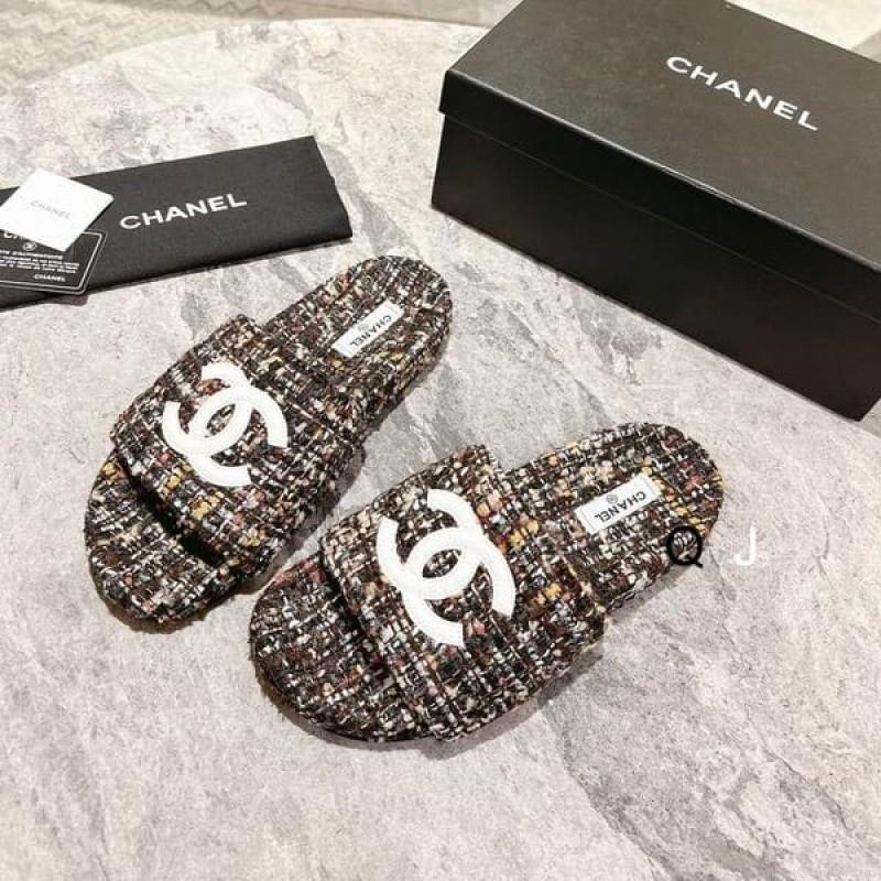 Chanel Chanel slippers woman Ts Chanel sz35-40 3C XJ0202