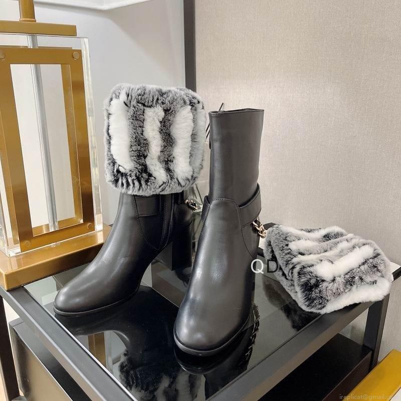 Chanel Chanel Boots Women Ts Chanel sz35-41 6.5cm 1C GDT1049