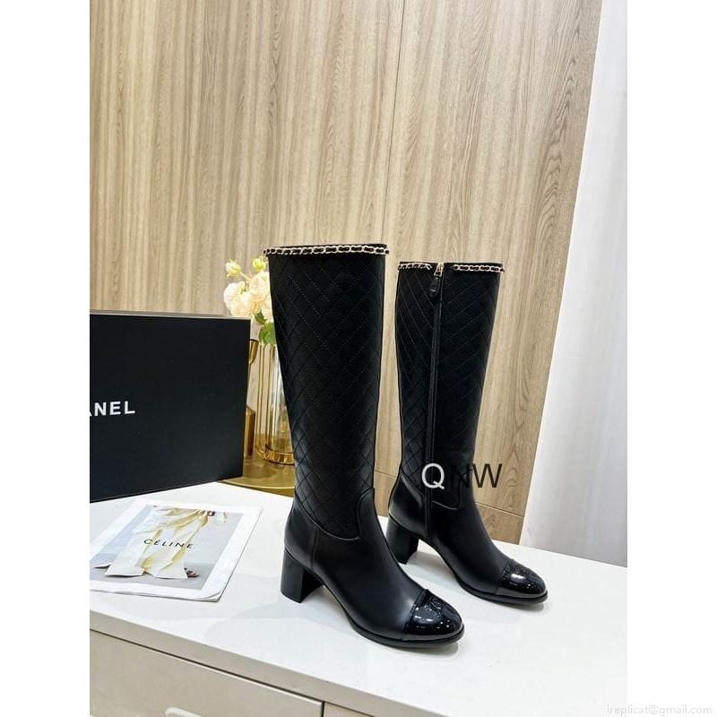 Chanel Chanel Boots Women Ts Chanel sz35-39 5cm 1C NW1029