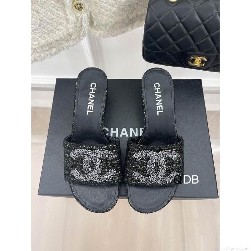 Chanel Chanel High heels Ts Chanel sz35-40 5CM 4C DB0505