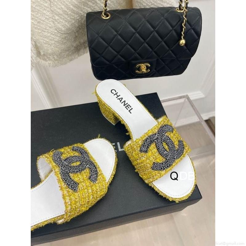 Chanel Chanel High heels Ts Chanel sz35-40 5CM 4C DB0505