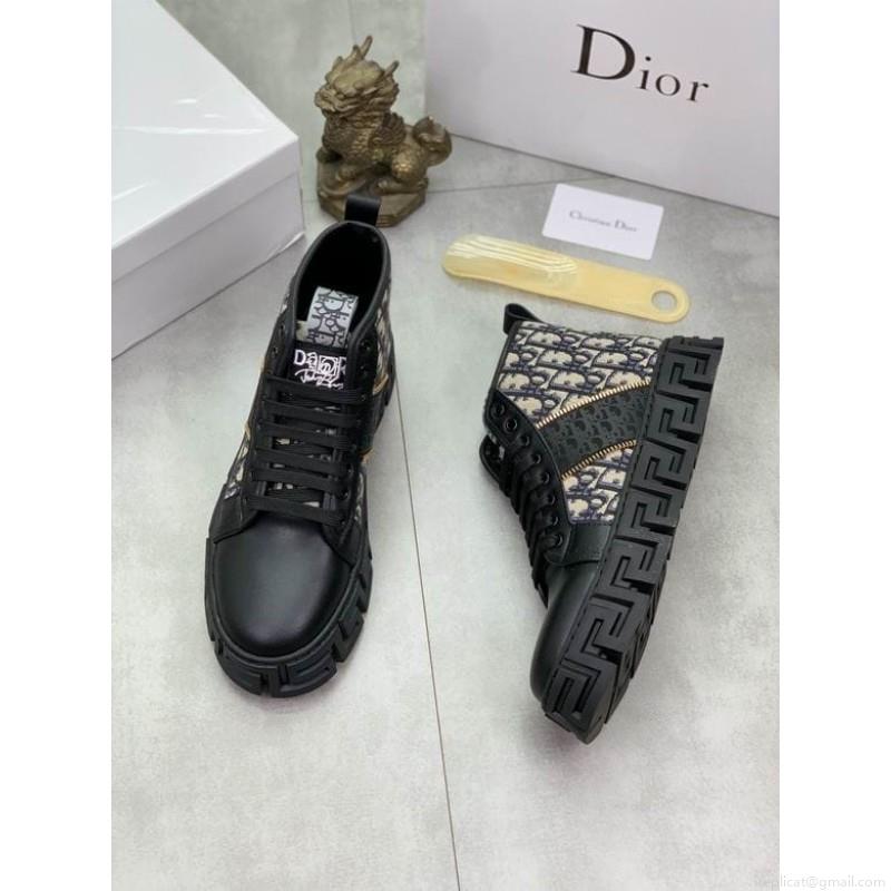 Dior High Cut Shoes Men 1217 Dior sz38-44 2C n1002