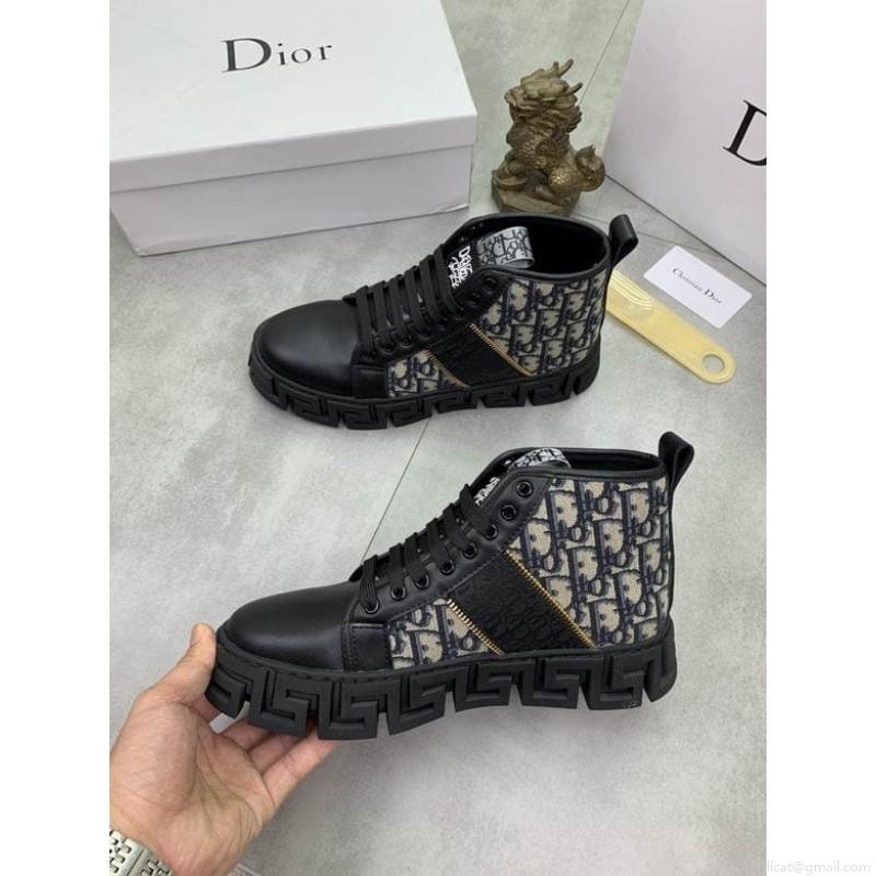 Dior High Cut Shoes Men 1217 Dior sz38-44 2C n1002