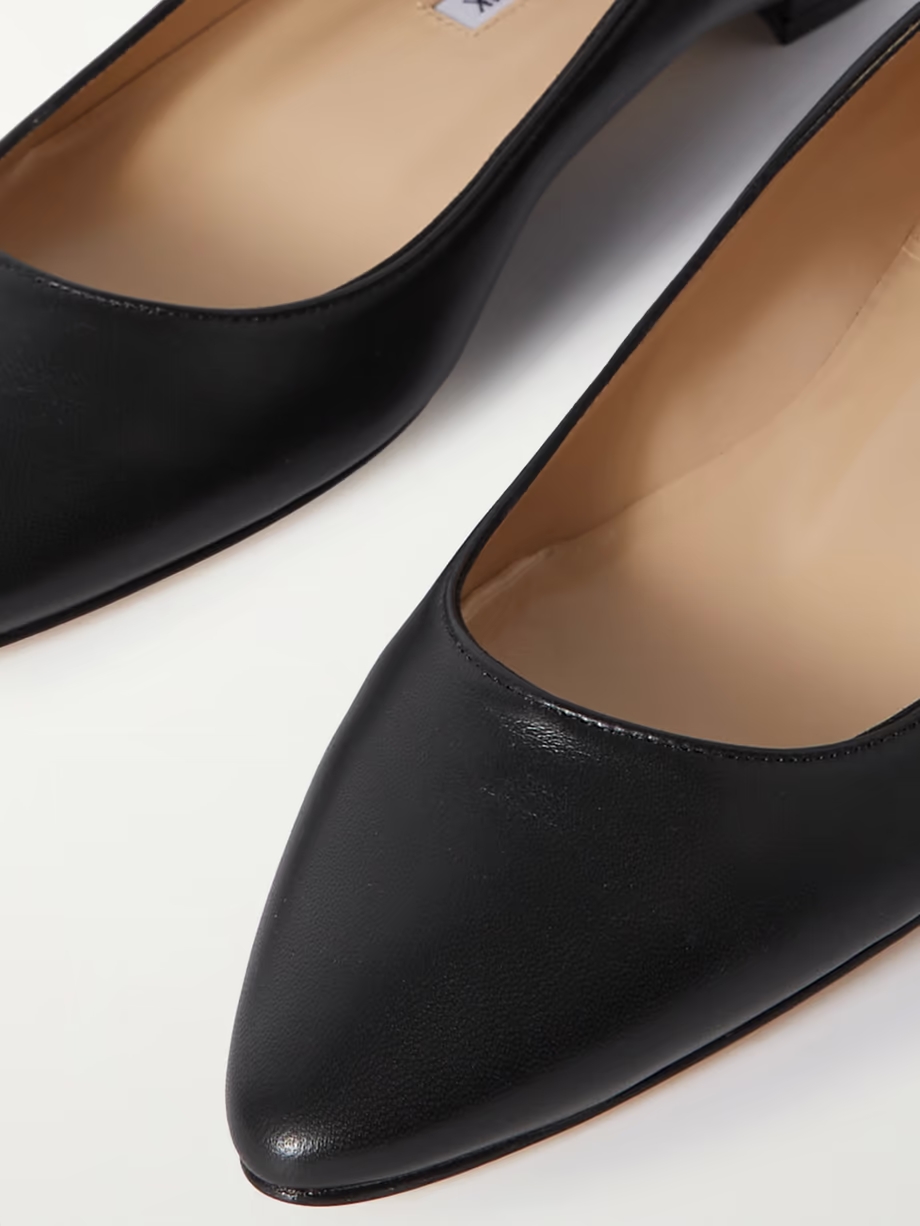 BB 10 leather point-toe flats BB 10 leather point-toe flats