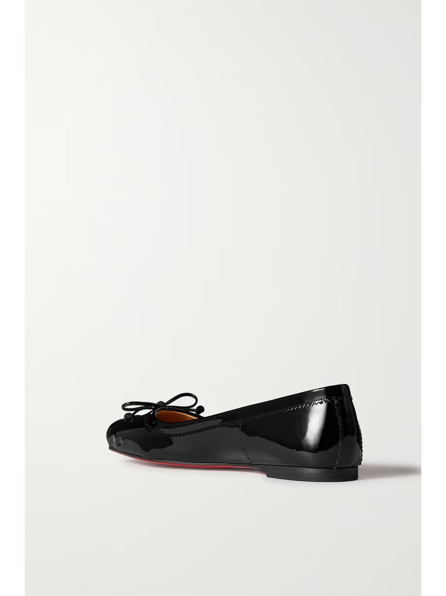 Mamadrague patent-leather ballet flats Mamadrague patent-leather ballet flats