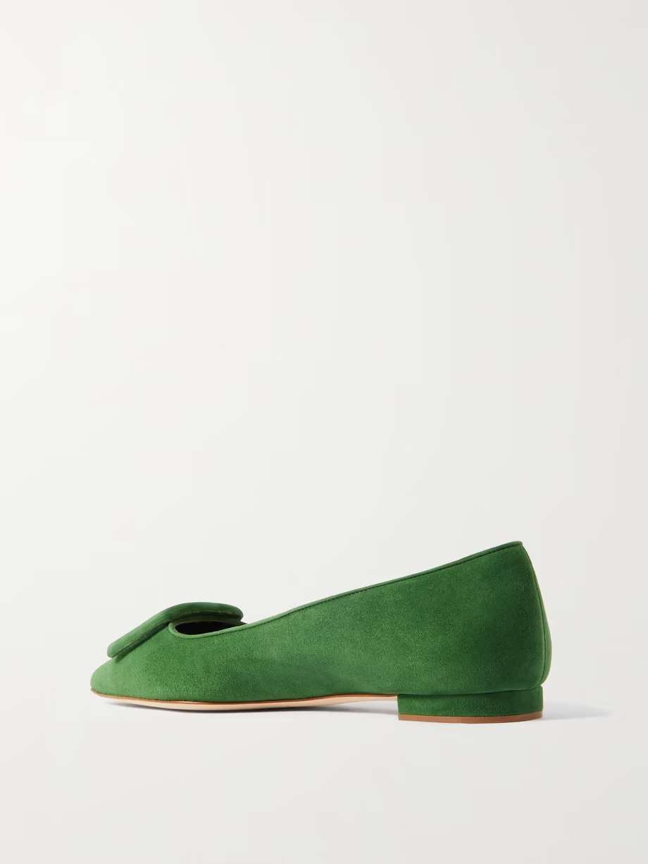 Maysale suede point-toe flats Maysale suede point-toe flats