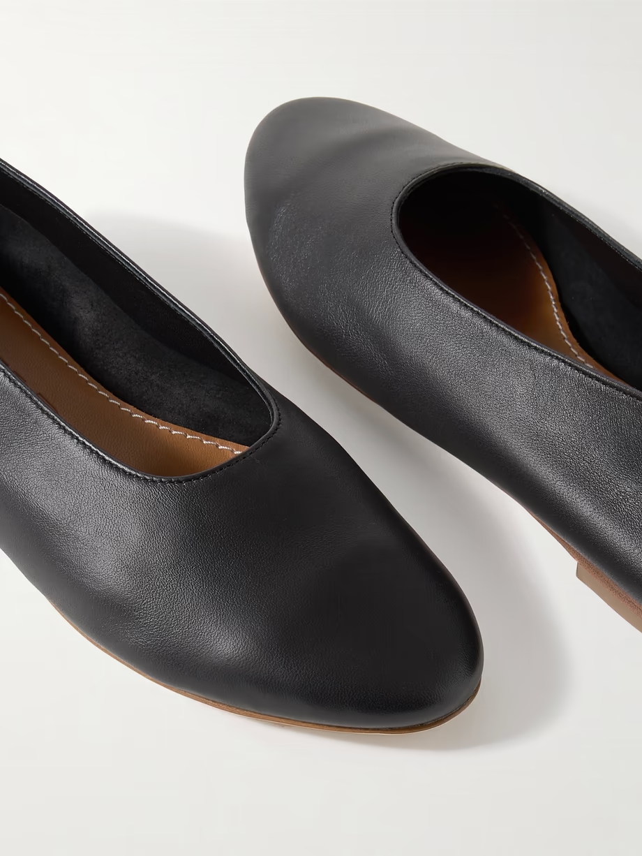 Alba leather ballet flats Alba leather ballet flats