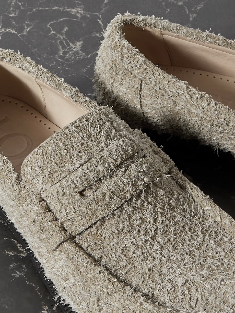 Campo brushed suede loafers