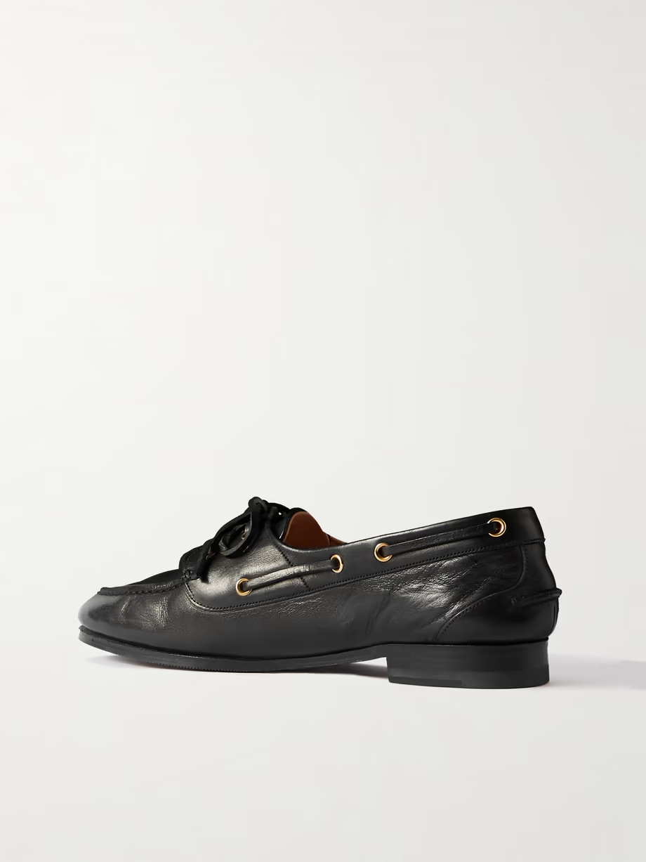 Pathy leather loafers