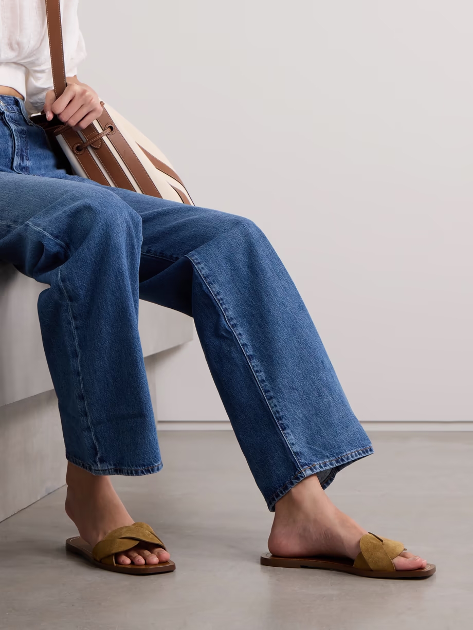 Willajo woven suede sandals Willajo woven suede sandals