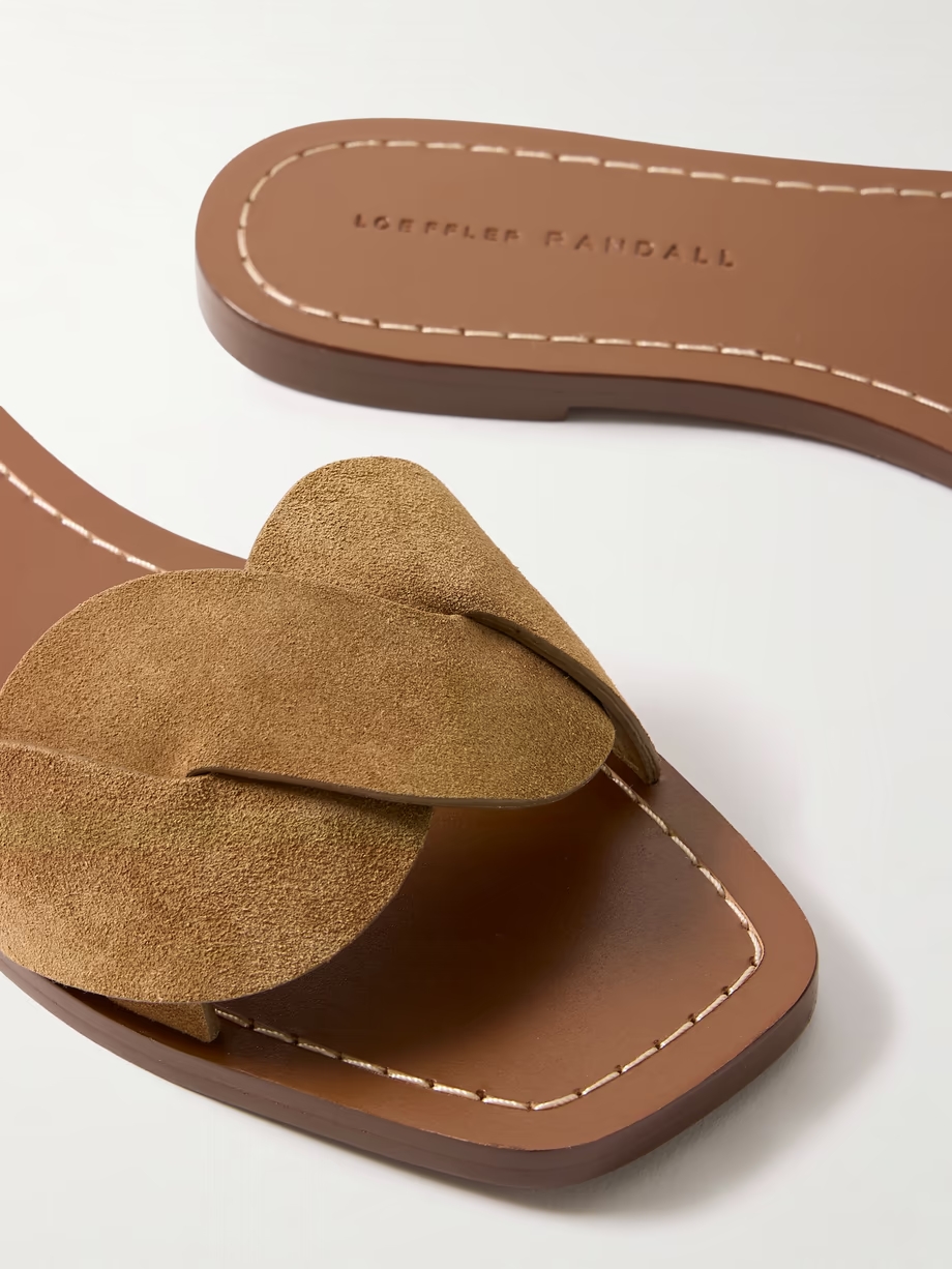 Willajo woven suede sandals Willajo woven suede sandals