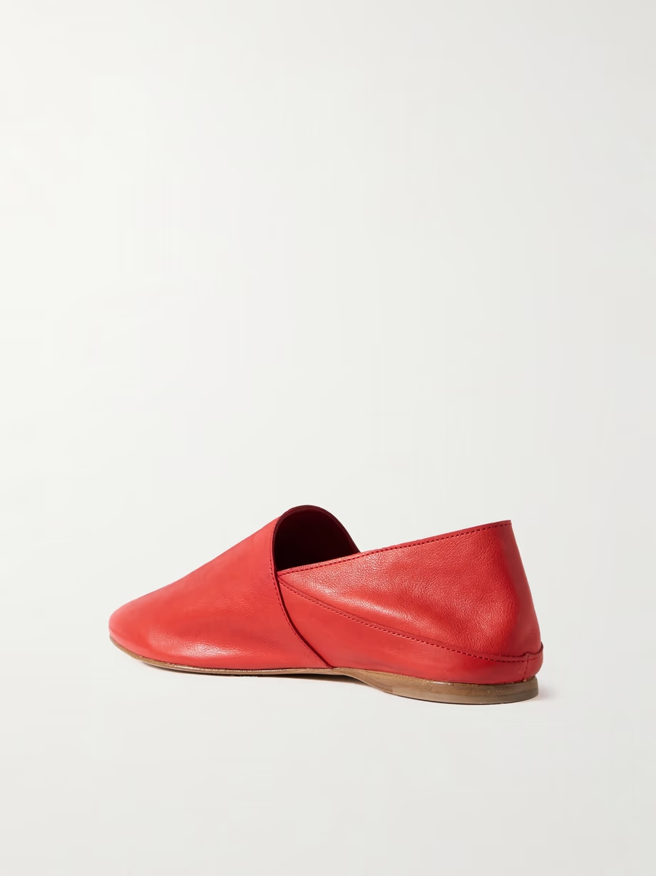 Pascale leather slippers