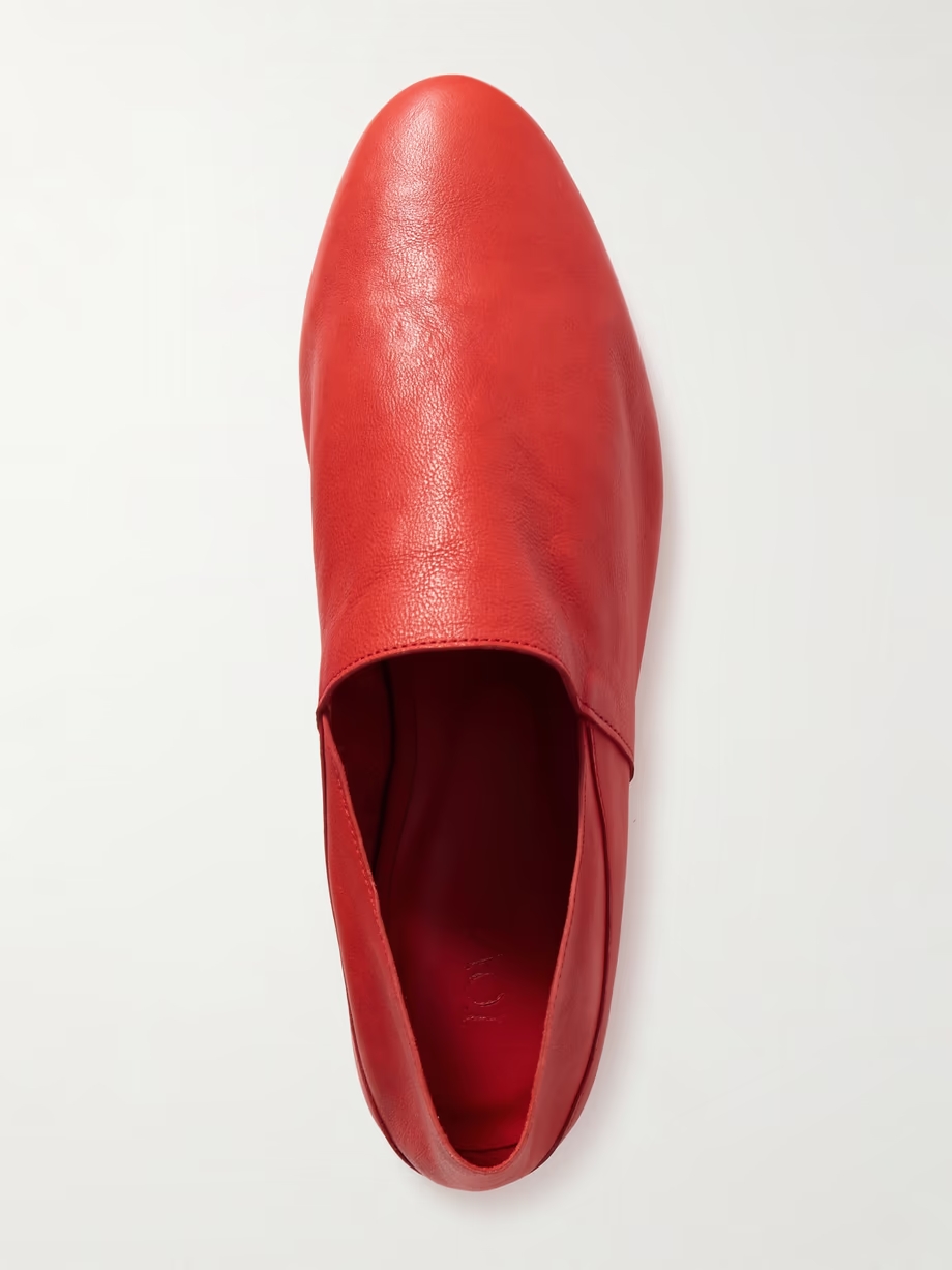 Pascale leather slippers