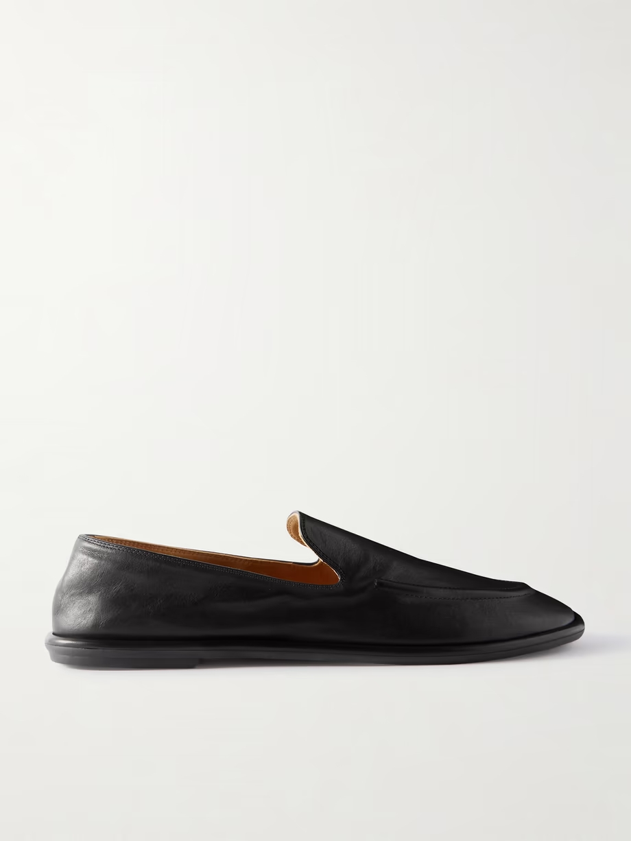 Canal leather loafers