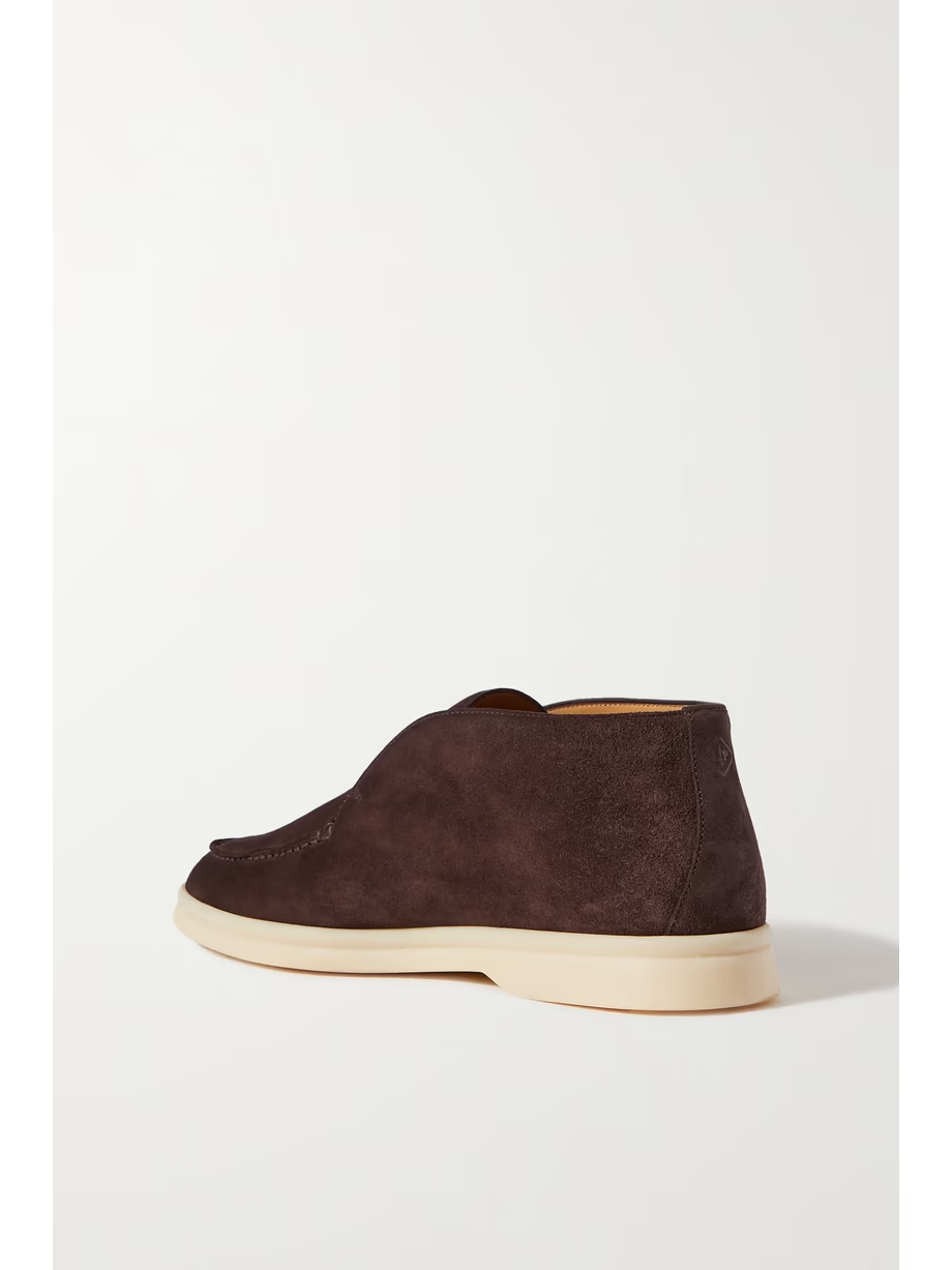 Open Walk suede loafers