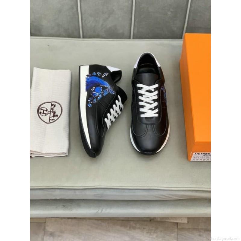 Hermes Low Cut Man 1217 Hermes SZ 38-44 211220415-6 2colors