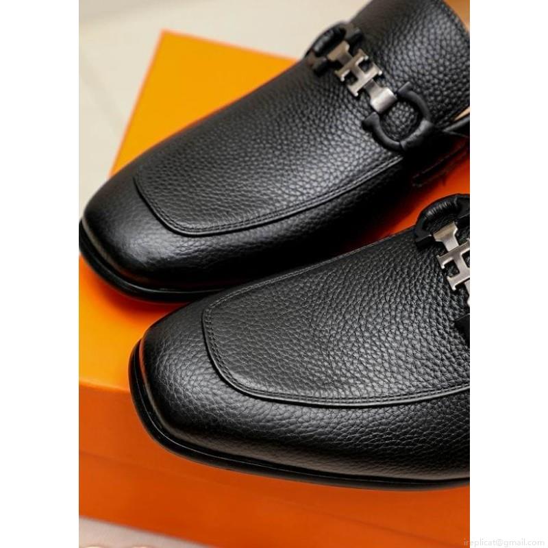 Hermes Men Leather 1219 Hermes sz38-44 1C n0913