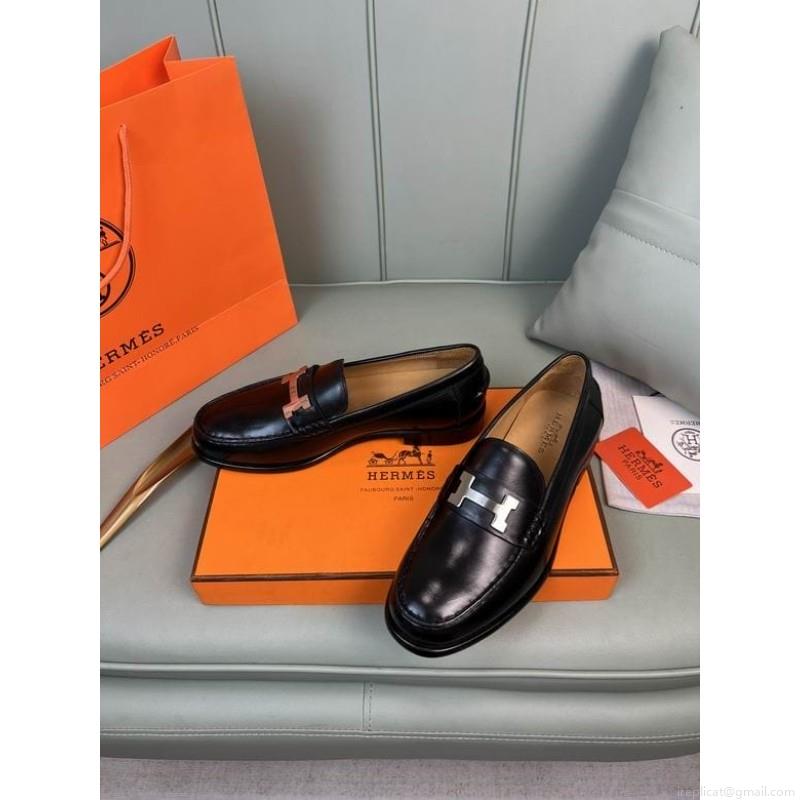 Hermes Men Leather 1219 Hermes sz38-45 2C n0910