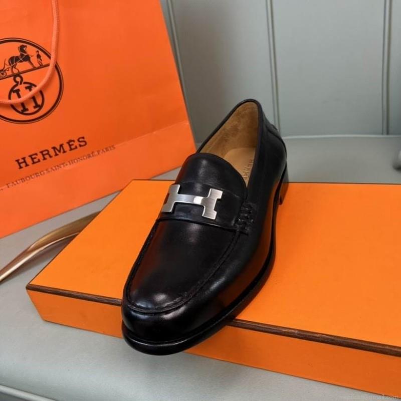 Hermes Men Leather 1219 Hermes sz38-45 2C n0910