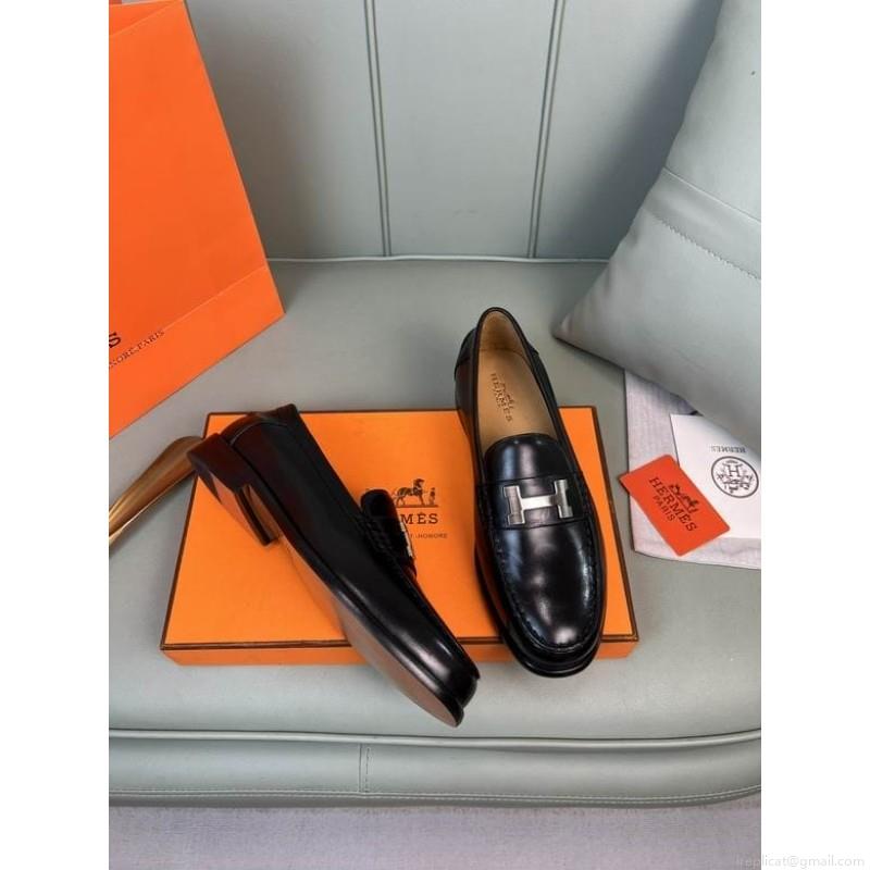 Hermes Men Leather 1219 Hermes sz38-45 2C n0910