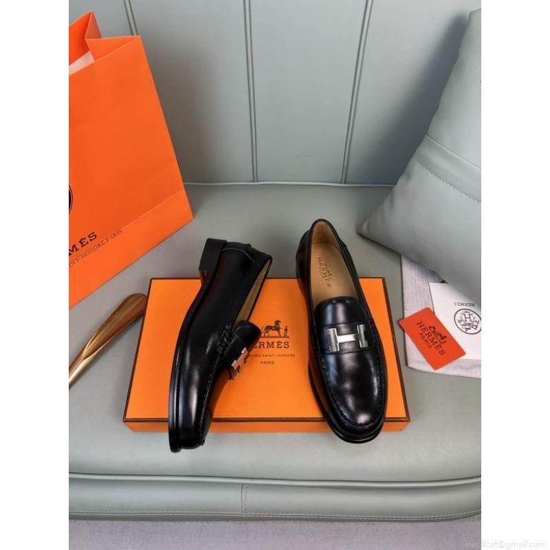 Hermes Men Leather 1219 Hermes sz38-45 2C n0910