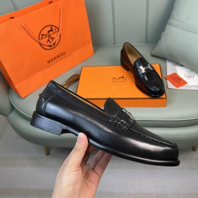 Hermes Men Leather 1219 Hermes sz38-45 2C n0910