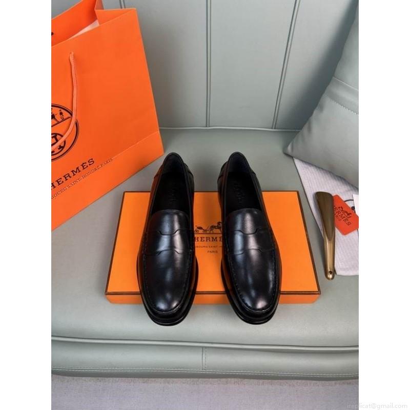 Hermes Men Leather 1219 Hermes sz38-45 3C n0906