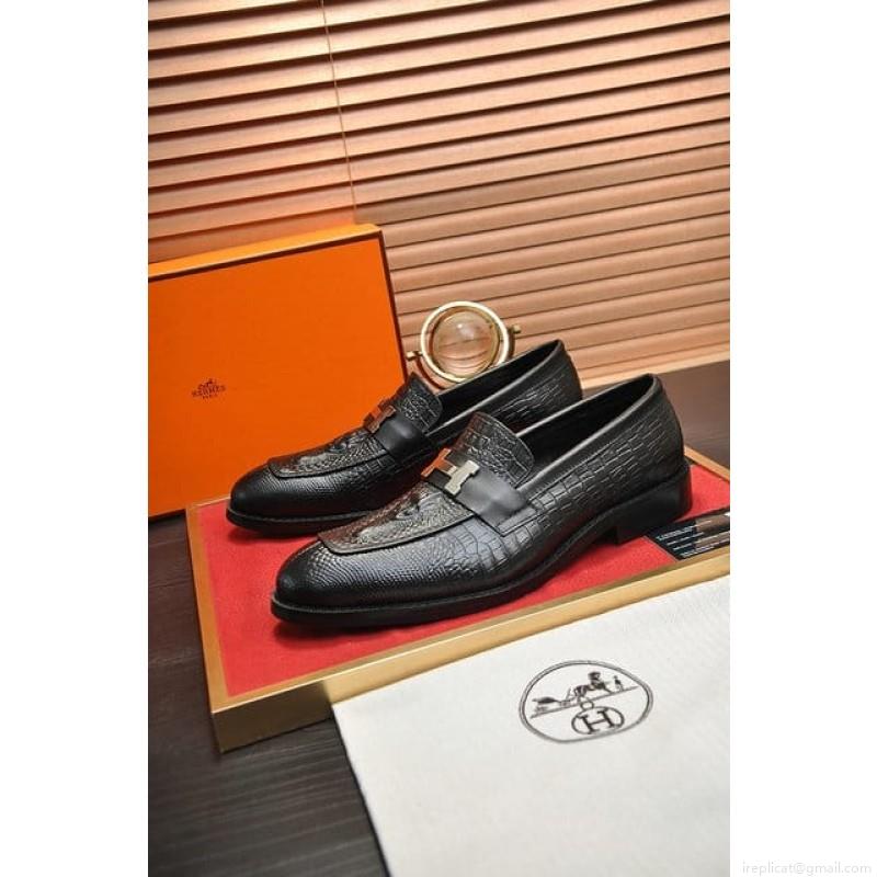 Hermes Men Leather 1219 22516014 SZ 38-44