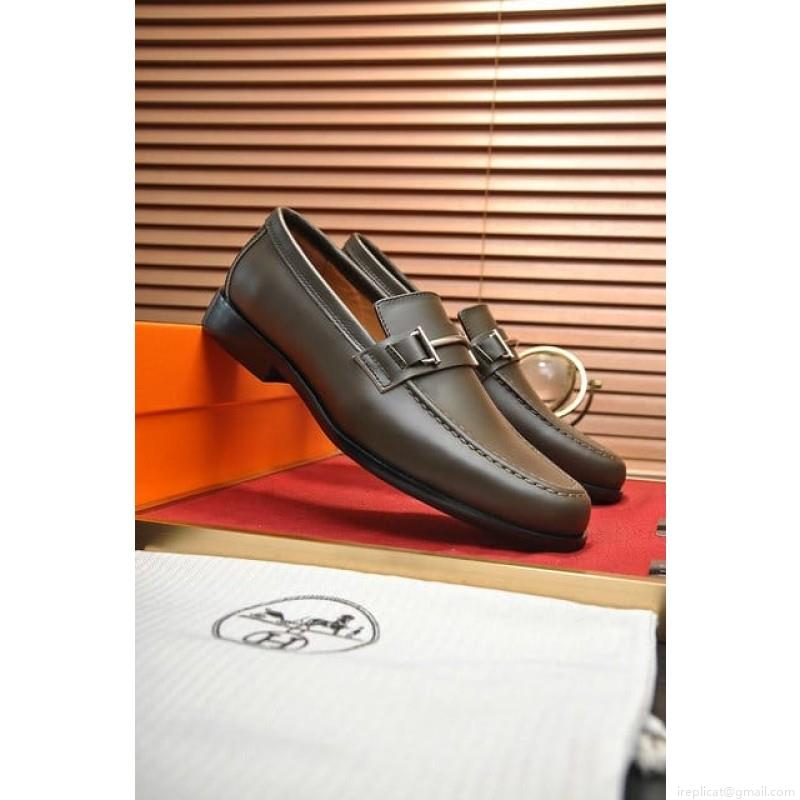 Hermes Men Leather 1219 22516011 SZ 38-44