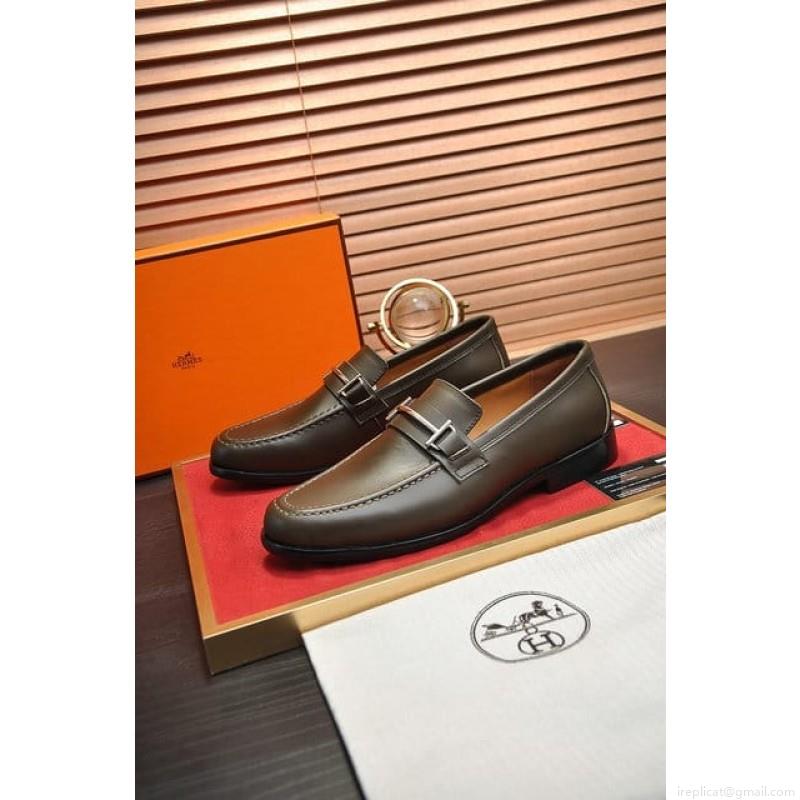 Hermes Men Leather 1219 22516011 SZ 38-44