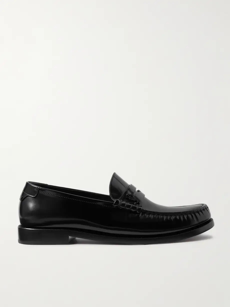 Le Loafer glossed-leather loafers Le Loafer glossed-leather loafers