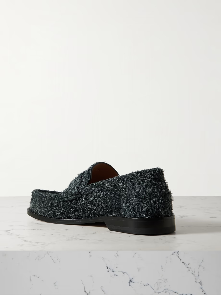 Campo brushed suede loafers