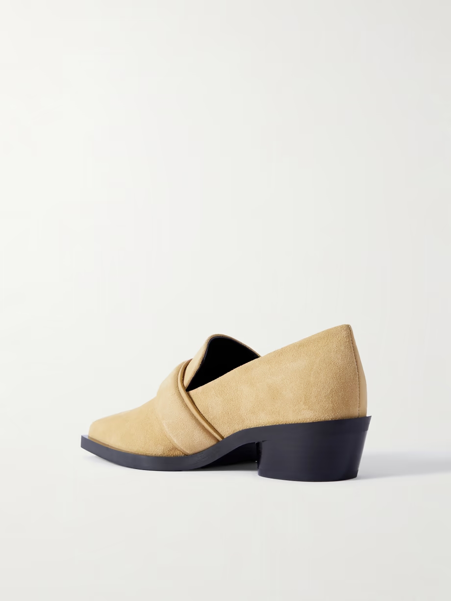 Bronco suede loafers