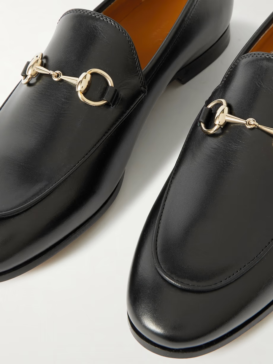 Jordaan horsebit-detailed leather loafers Jordaan horsebit-detailed leather loafers
