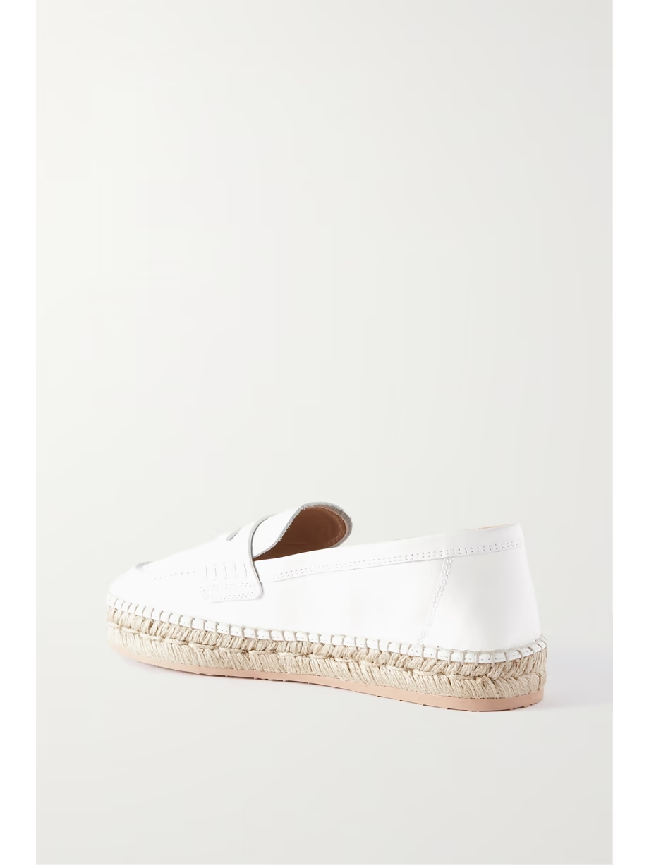 Alima leather espadrille loafers Alima leather espadrille loafers