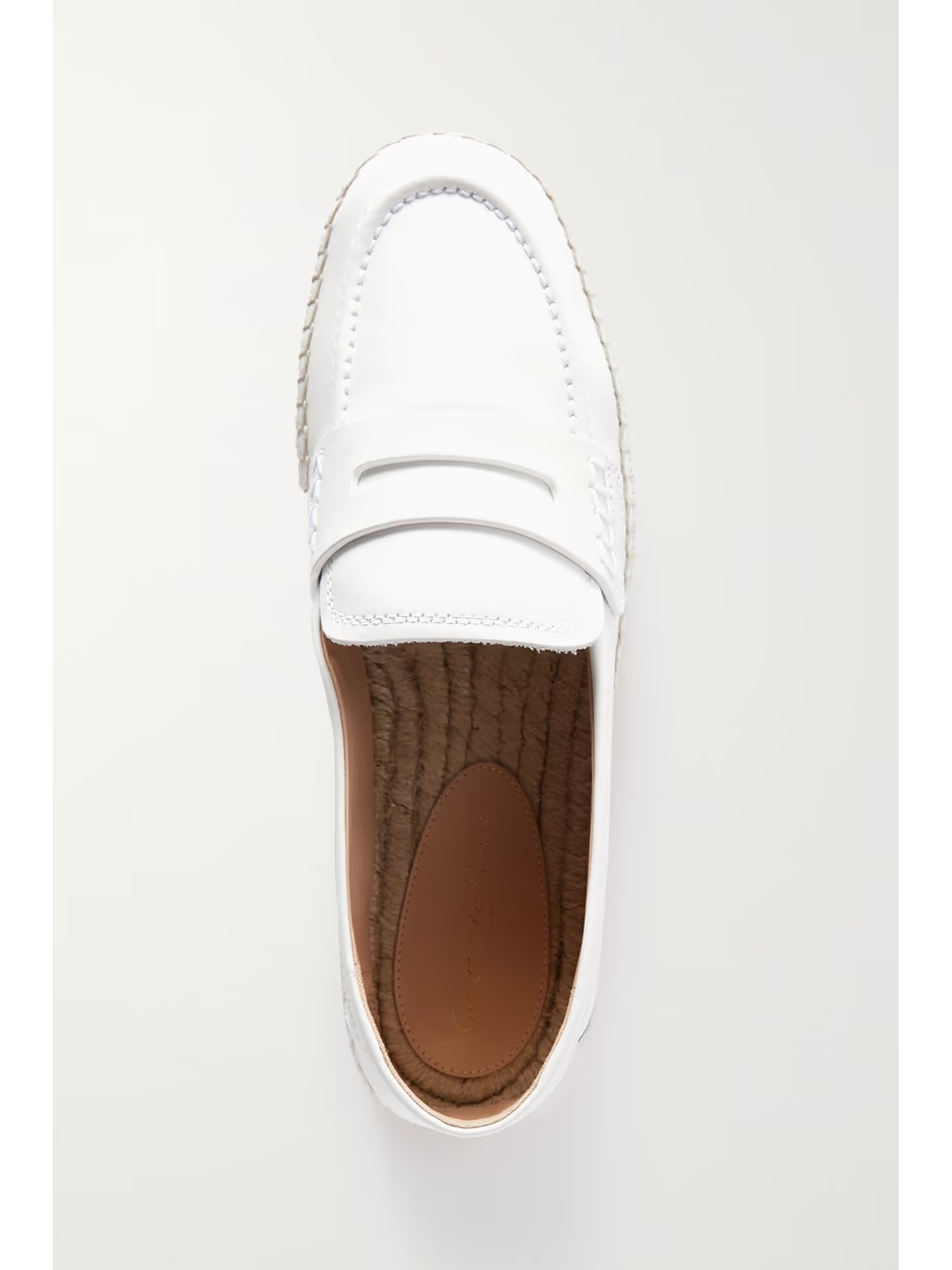 Alima leather espadrille loafers Alima leather espadrille loafers