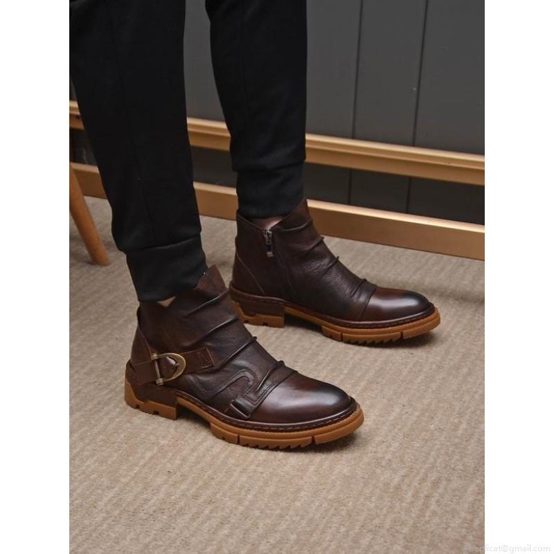 Pradar Boots Man 1219 Prada sz38-44 2C n0901