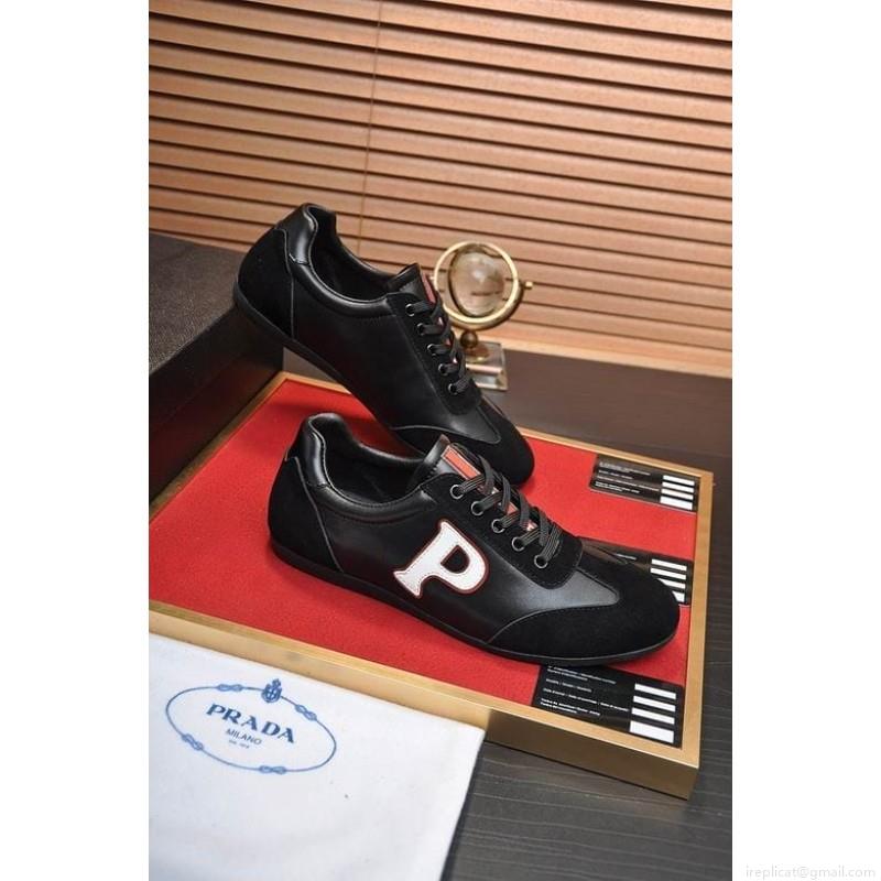 2022 Prada Men low Cut 1218 Prada sz38-45 5C n0907