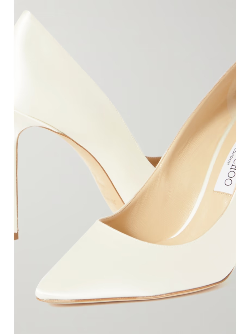 Romy 100 satin pumps