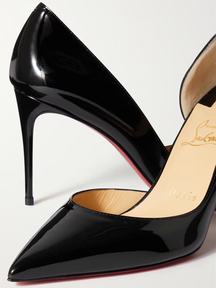 Iriza 85 patent-leather pumps