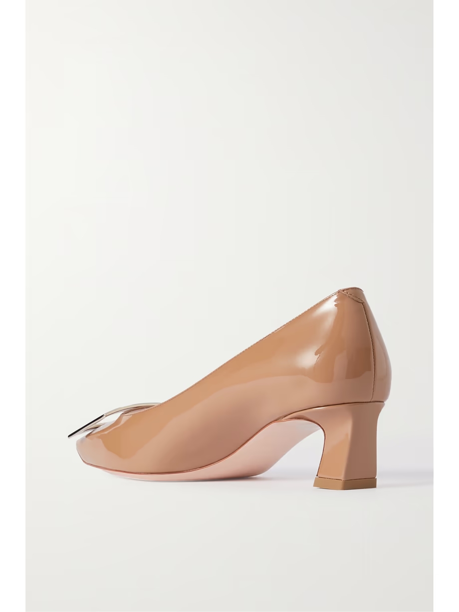 Trompette patent-leather pumps